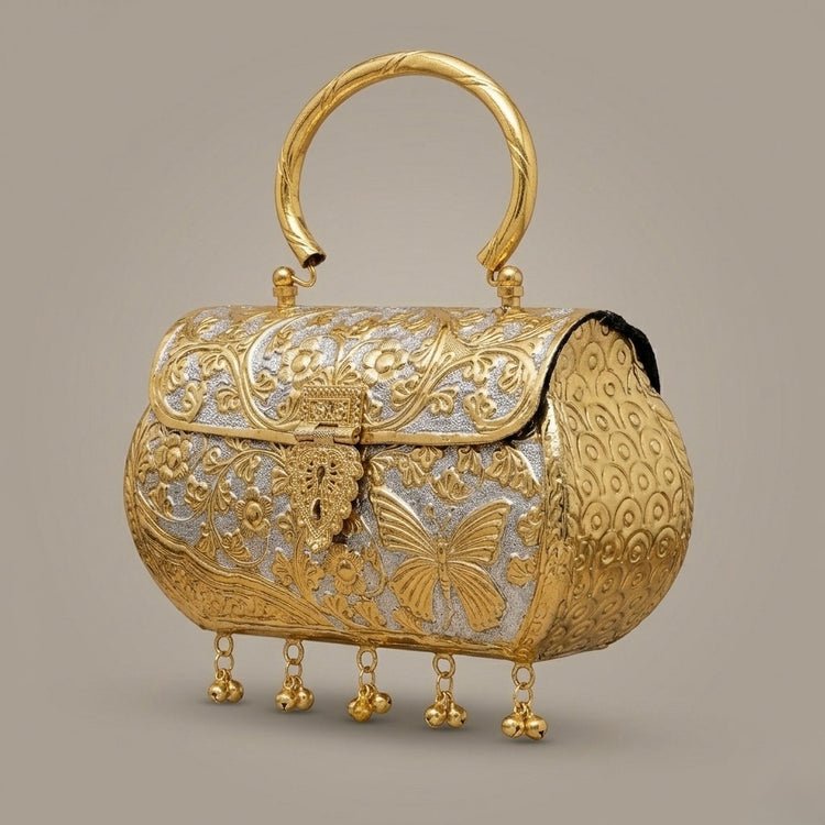 Minakari brass butterfly - Image 4