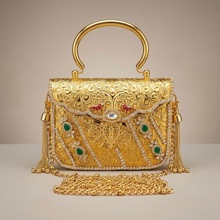 Golden meena brass diamond - Image 2