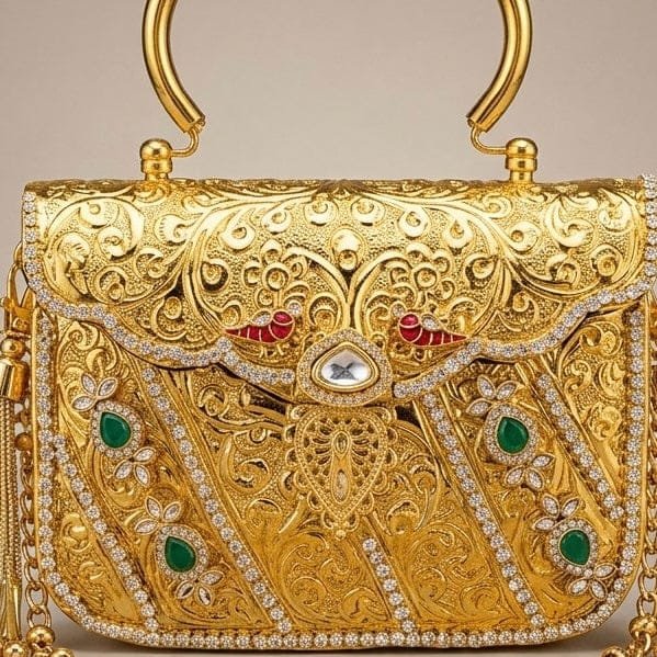 Golden meena brass diamond - Image 4