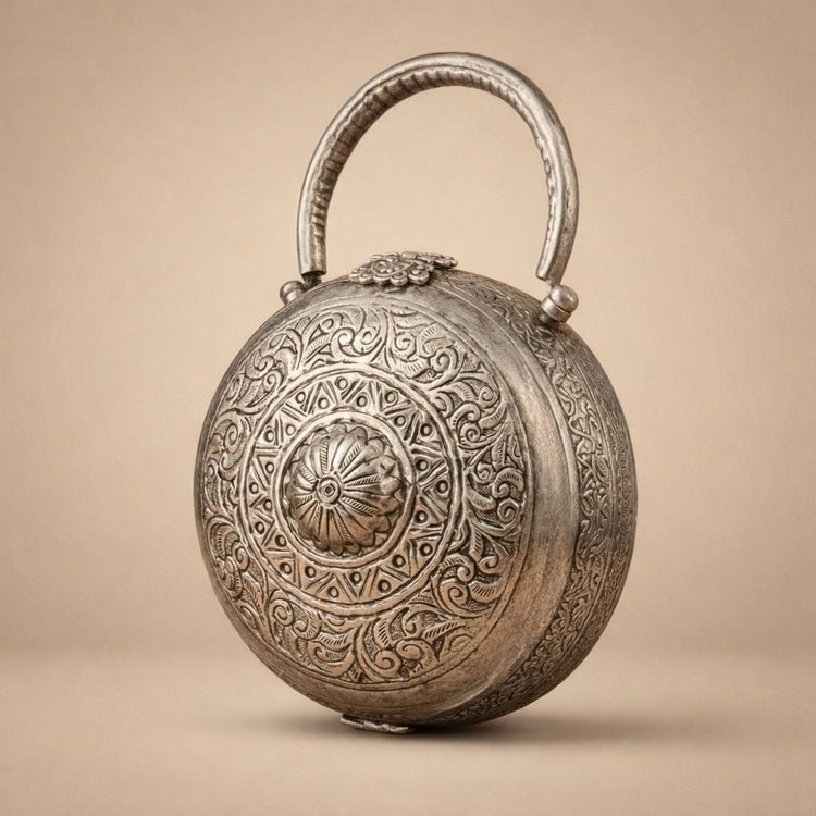 Meena Silver Round - Image 4