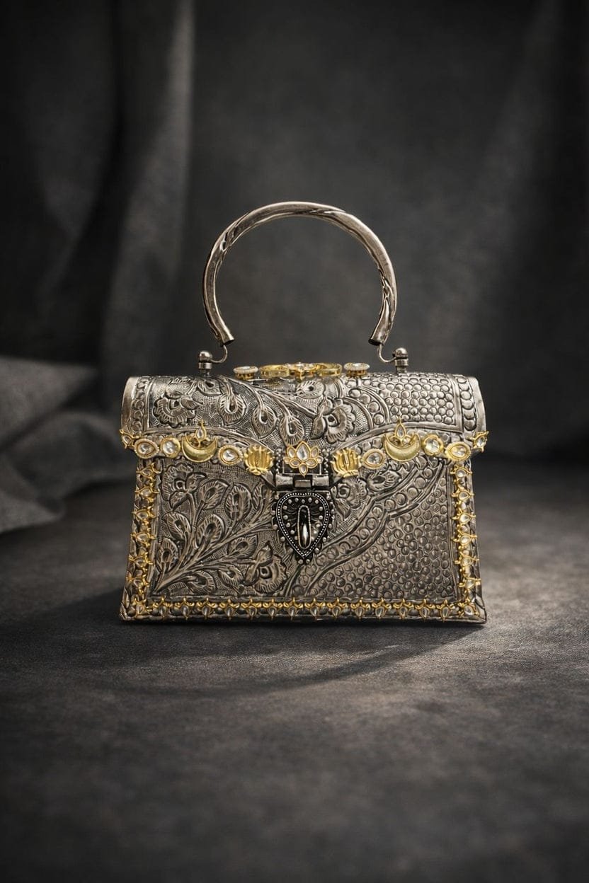 Silver- Golden Fancy pattern - Image 4