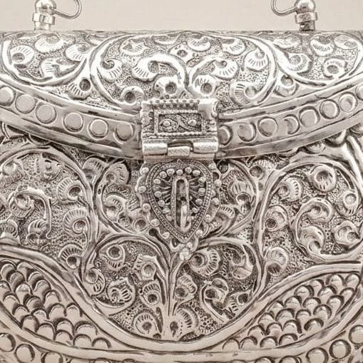 Minakari Silver tone Brass 1800 - Image 2