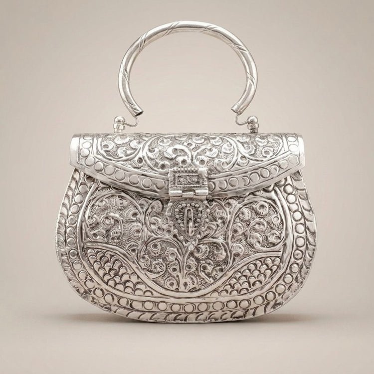 Minakari Silver tone Brass 1800 - Image 5