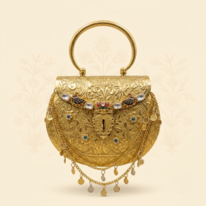 Laila Batwa Pachhi Kundan Stone Bag