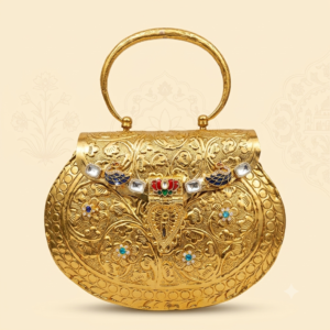 Jodha Batwa – Royal Handcrafted Brass Clutch